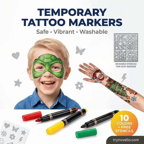 Safe Temporary Tattoo Pens