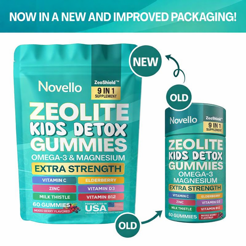 Novello Kids Daily Detox Gummies