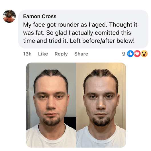 Face Flush — See your actual face.
