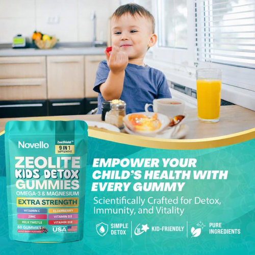 Novello Kids Daily Detox Gummies