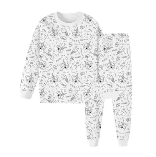 Christmas Coloring Pajamas