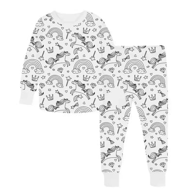 Christmas Coloring Pajamas